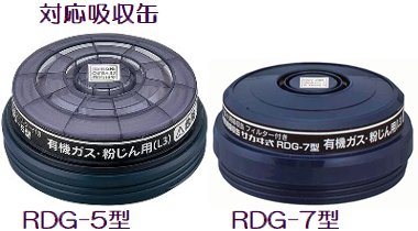 直接式小型防毒マスク サカヰ式 1521HG型 1個 面体のみ 吸収缶別売 伝