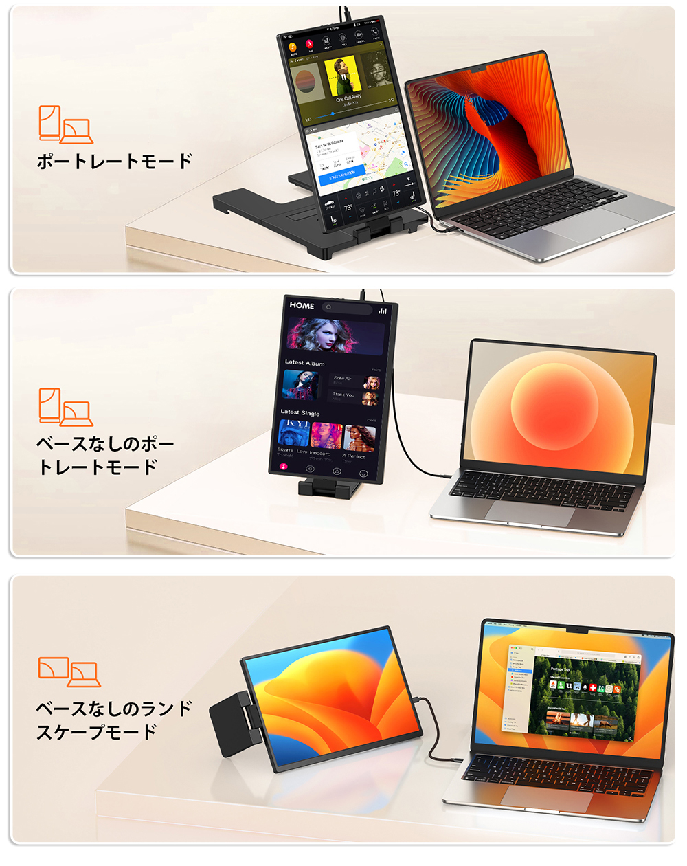 在庫処分 14インチ 2K 2240*1400 モバイルモニター ゲーミングモニター