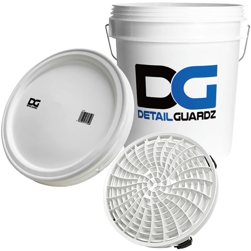 DETAIL GUARDZ（ディテール ガーズ） 洗車用品 フタ付き18Lバケツ