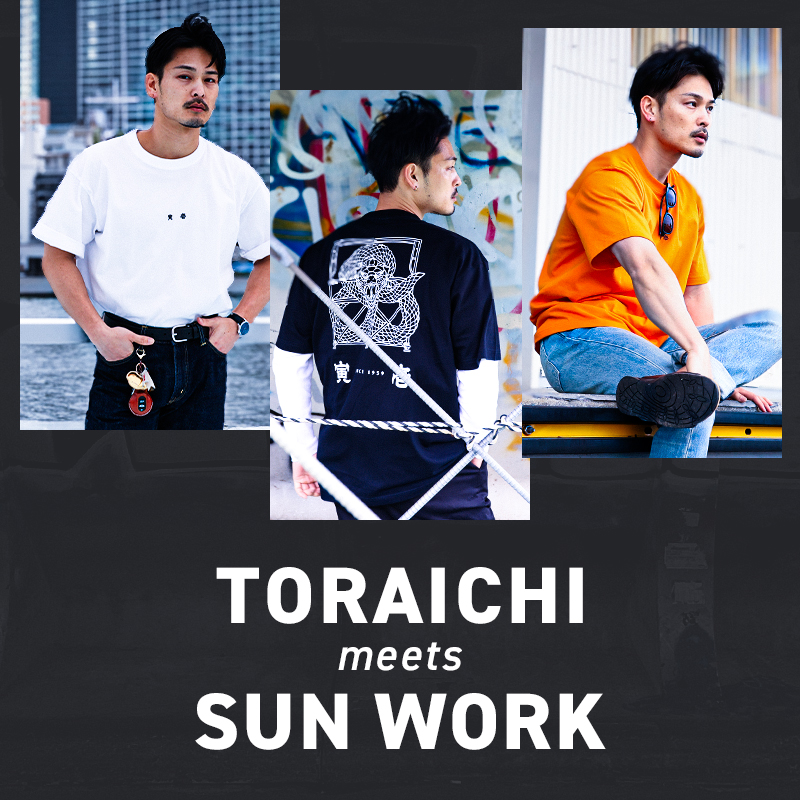 寅壱 TORA プリントTシャツ（半袖） 春夏用 男女兼用 1829-618 作業服