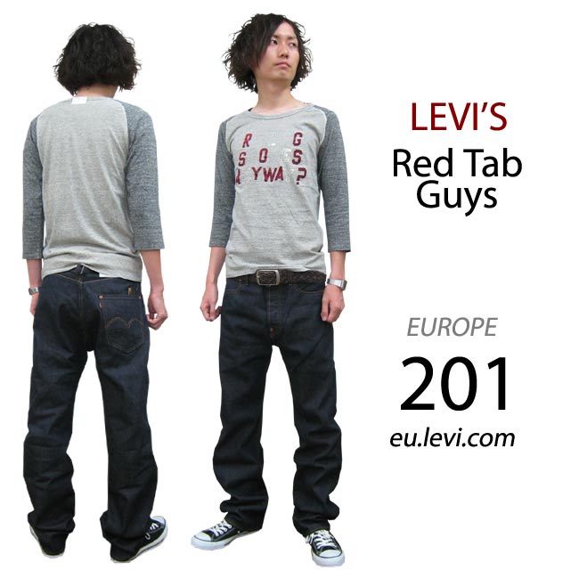Levi's（リーバイス） LEVI'S Red Tab Guys 1890's 201 EUROPE