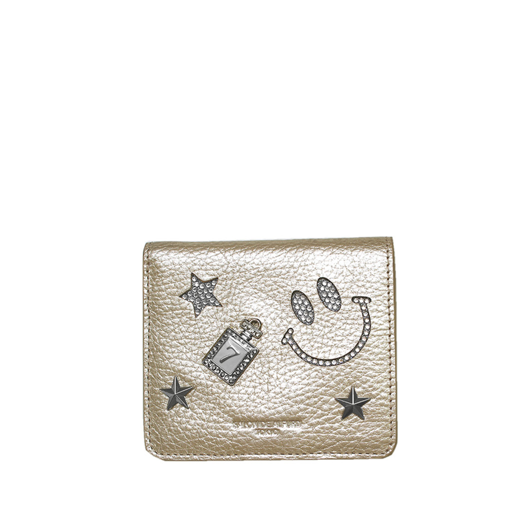 HIDEZO様 サロンドアルファード東京 清水幸子 コラボ 折り財布 レザー