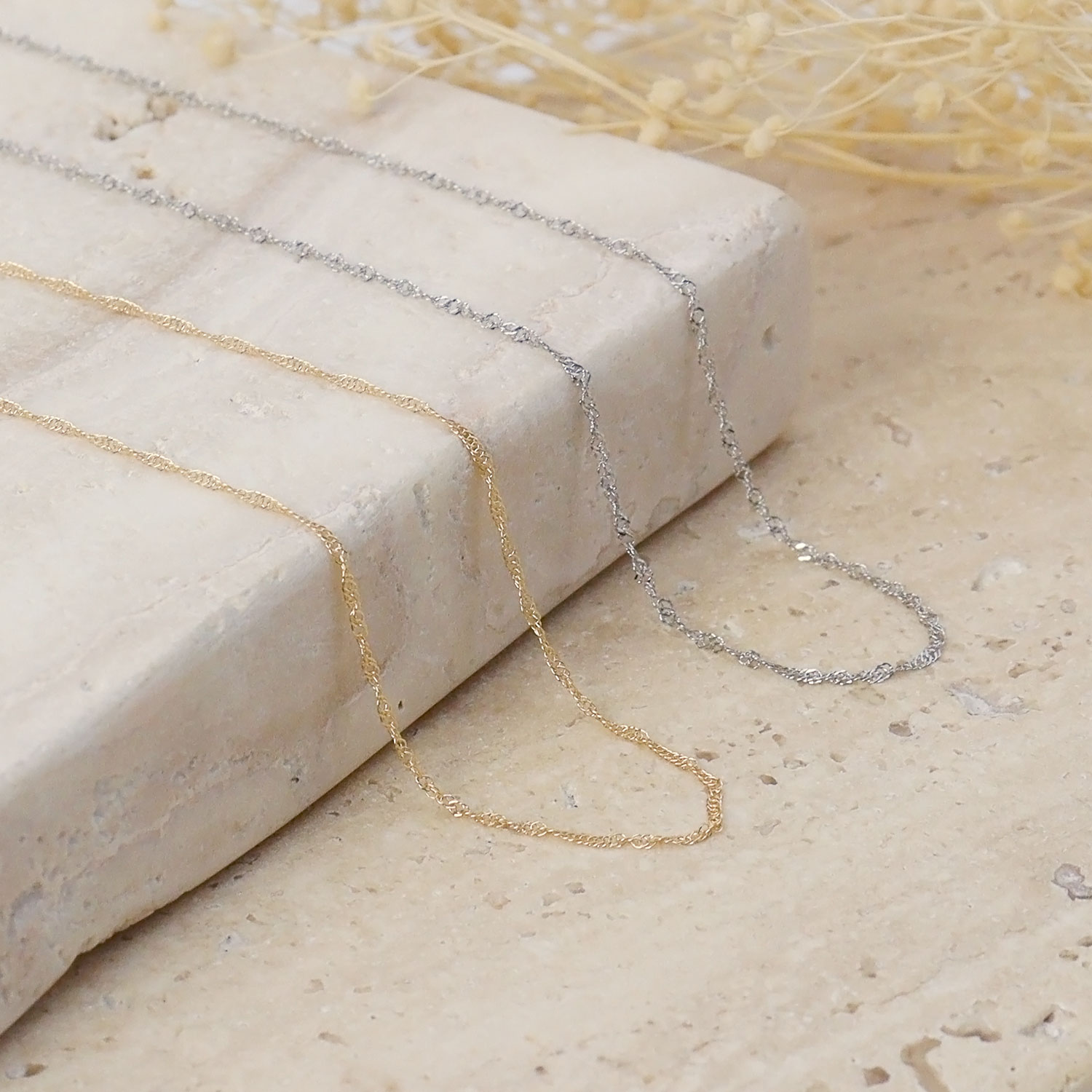 LARA Christie（ララクリスティー） ネックレス チェーン 18金 最長