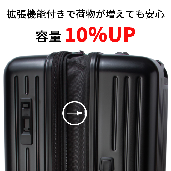 タケオキクチ シティブラック スーツケース TAKEO KIKUCHI cty006a