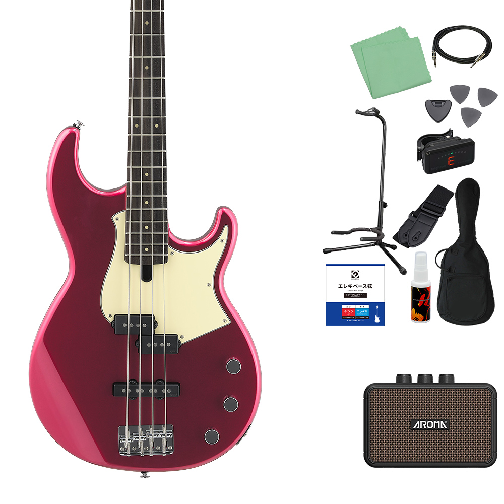 YAMAHA（ヤマハ） 〔島村楽器限定カラー〕 BB434 ベース 初心者12点