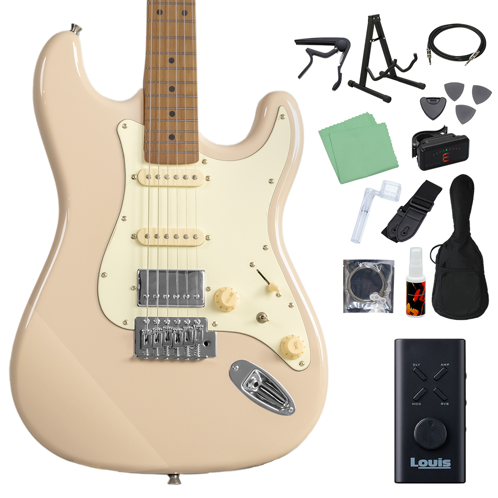 Eris. エリス Nestia エレキギター初心者14点セット ヘッドホンアンプ