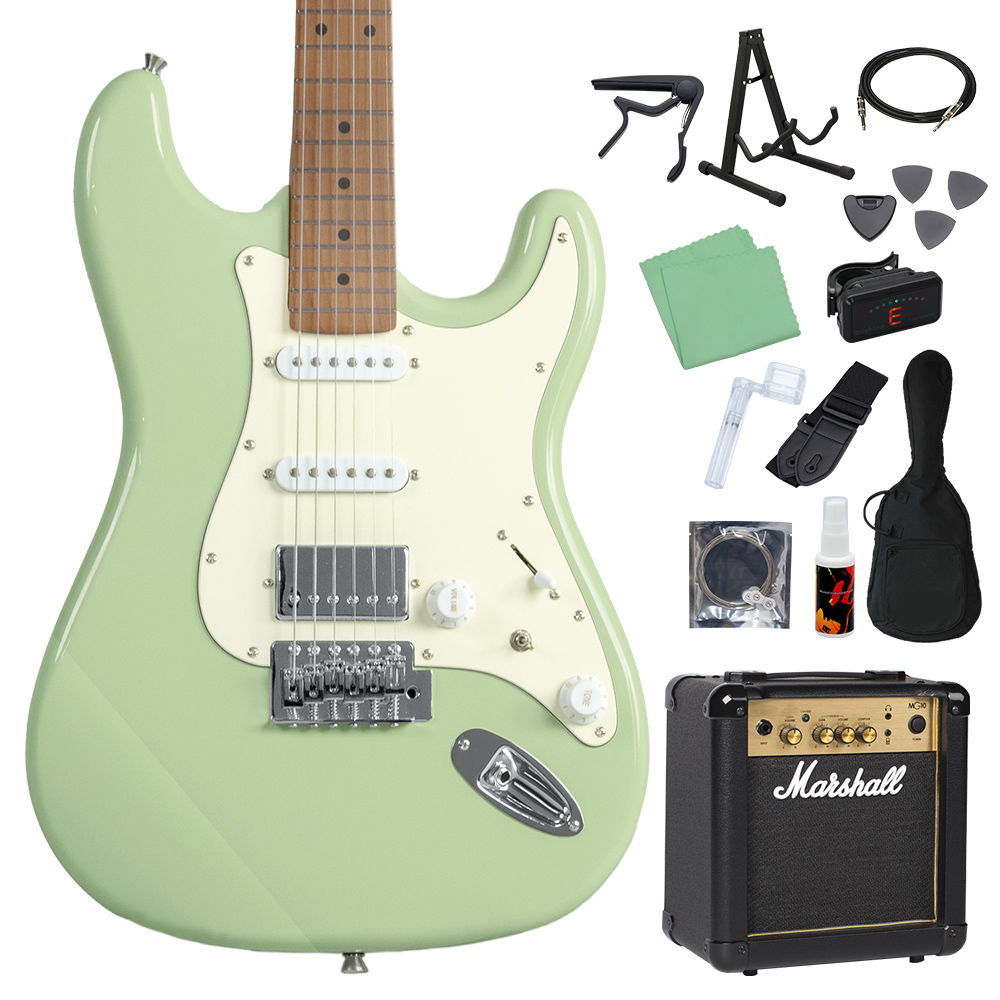 Eris. エリス Nestia エレキギター初心者14点セット マーシャルアンプ