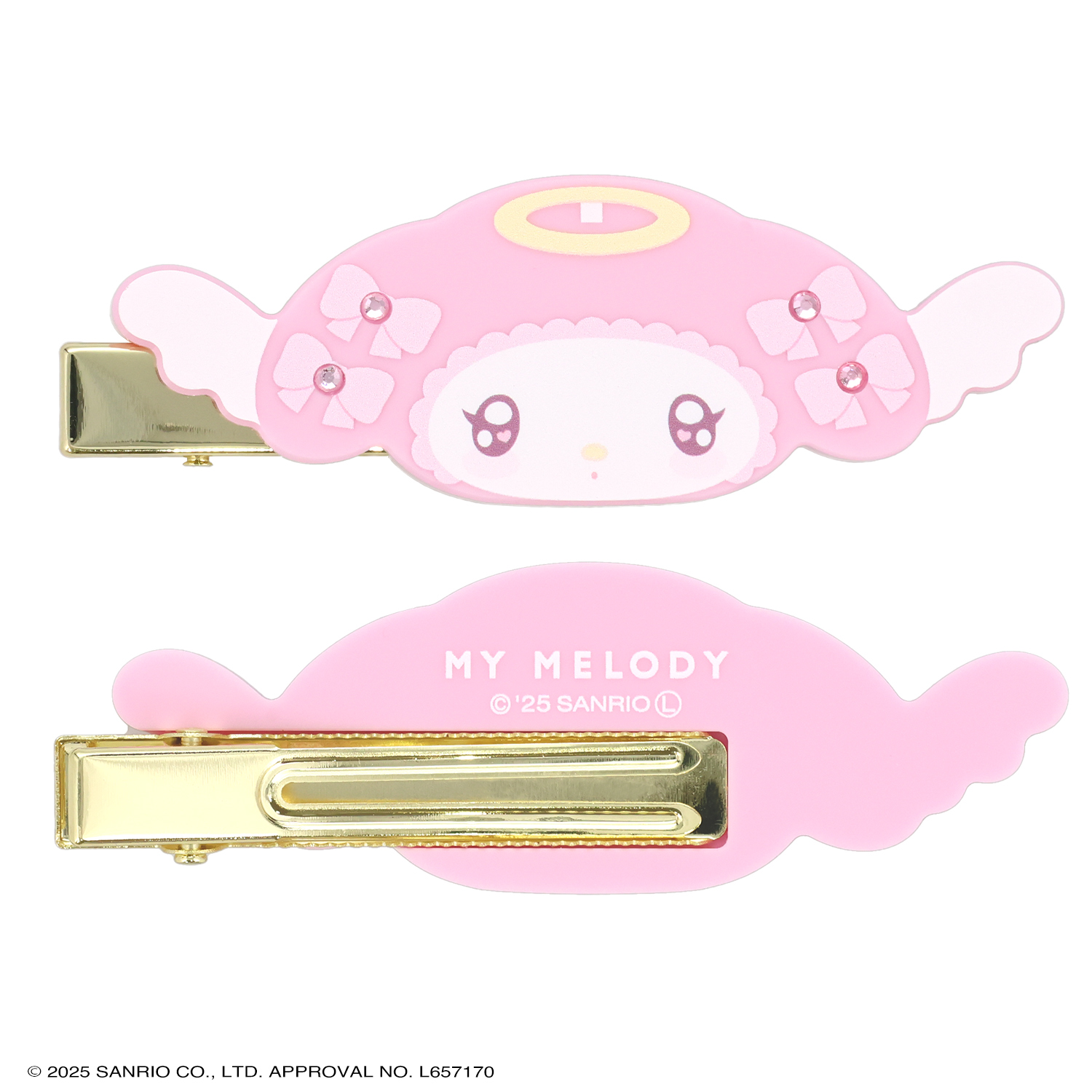 サンリオ マイメロディ＆クロミ てんしとあくまシリーズ ヘアクリップ