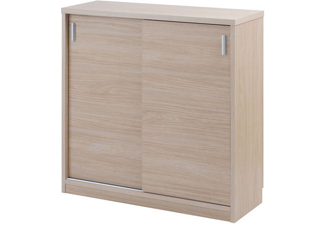 カウンター下収納 キャビネット 引き戸タイプ 幅90 高さ88 奥行32 日本