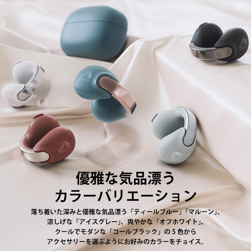 Victor（ビクター） HA-NP1T-W JVCケンウッド ワイヤレスイヤホン 耳