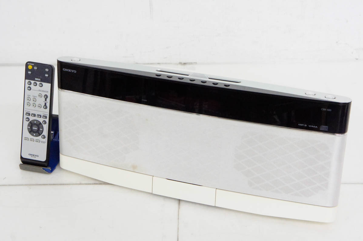 中古 ONKYOオンキヨー Dock搭載CDチューナーアンプシステム CBX-500