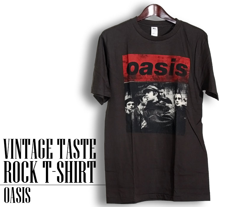 ヴィンテージロックtシャツ バンドtシャツ パンク OASIS オアシス M L