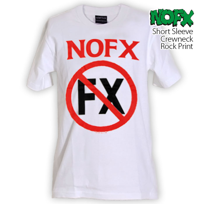 ロックtシャツ バンドtシャツ パンク NOFX ノーエフエックス FX禁止 M