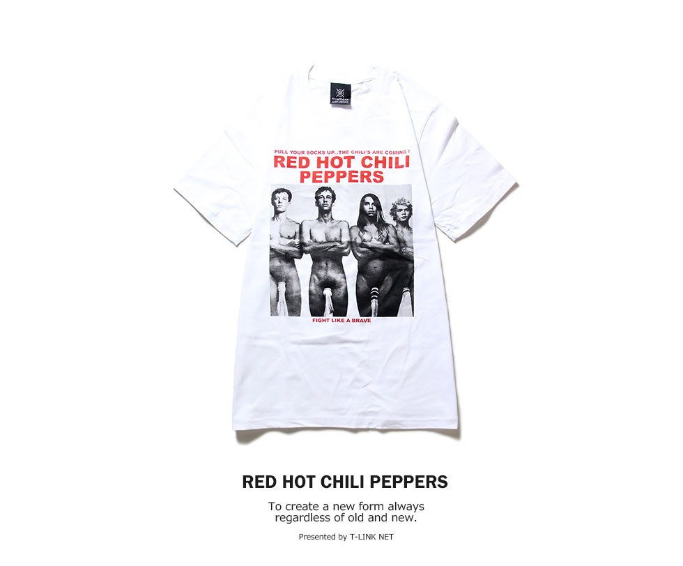 ロックTシャツ バンドTシャツ パンク メンズ レディースRed Hot Chili