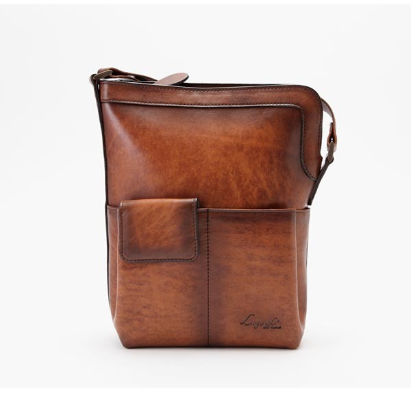 Luggage AOKI 1894 青木鞄 Lugard 本革ミニショルダーバッグ メンズ