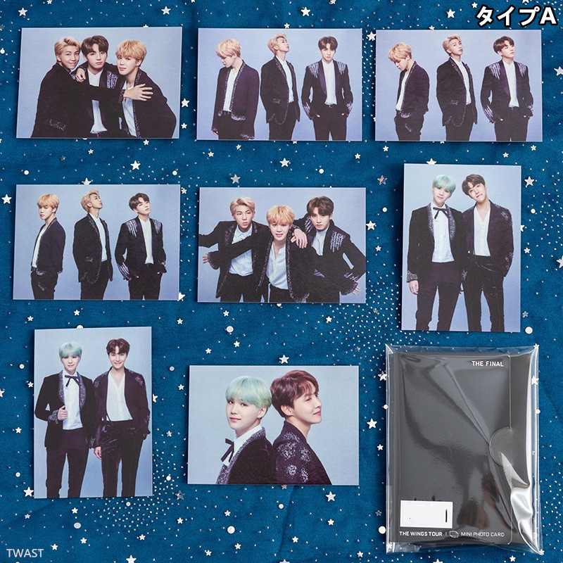BTS 防弾少年団 CD アルバム 購入特典 wings ポストカード トレカ BTS