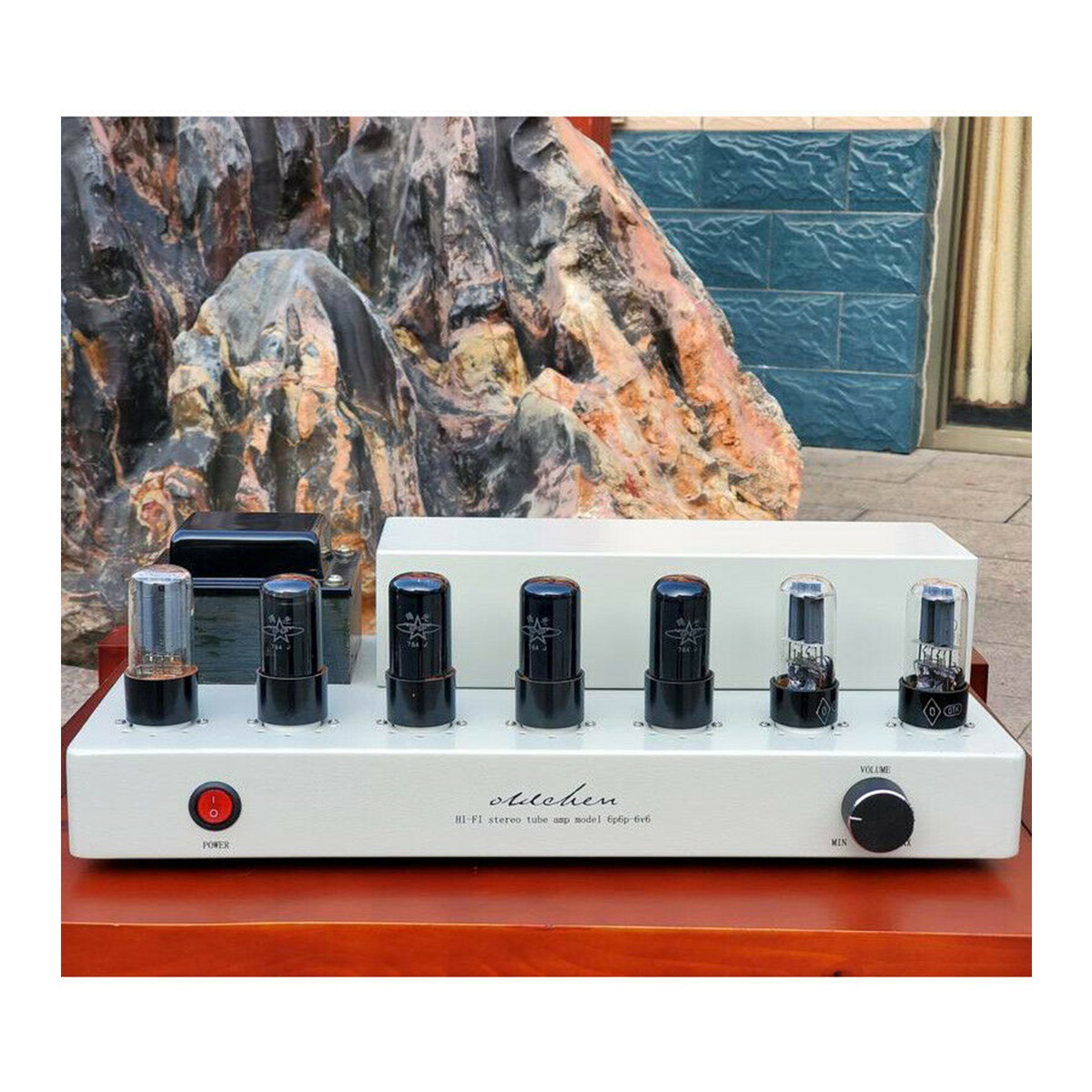 HiFi 6P6P 真空管 パワーアンプ クラスAB プッシュプル ステレオ