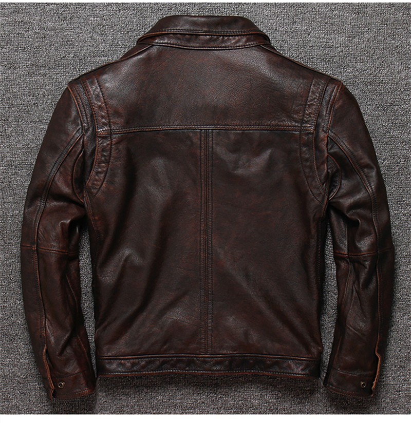 本革ジャケット ライダースジャケット 牛革 復古 ヴィンテージ