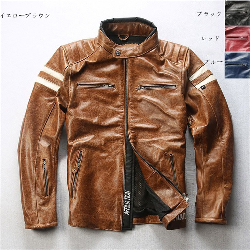 85新品/24Karats レザー×ニット ジャケットSライダースジャケット 85