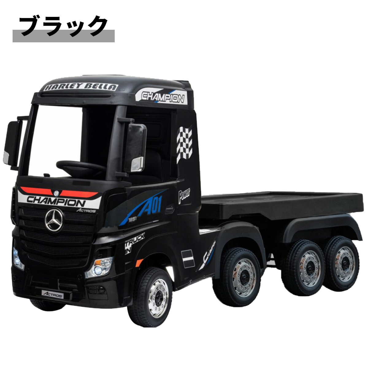 電動ラジコンバイク 3輪トライク ラジコンライダー人形セットメカ付き