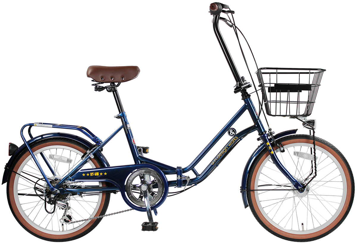 a.n.design-works 折りたたみ自転車 20インチ ミニベロ おしゃれ