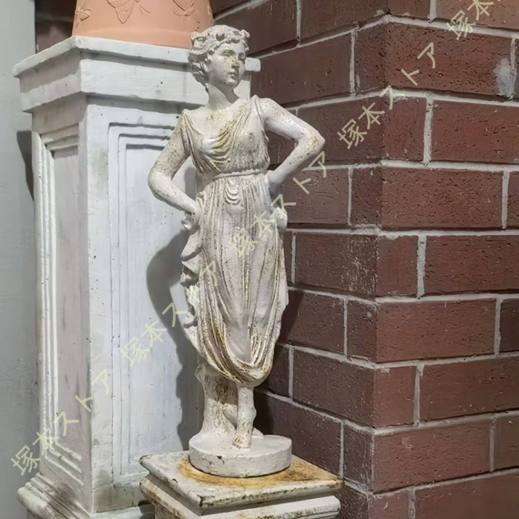 女神像 置物 ガーデンオブジェ インテリア ガーデニング 屋外