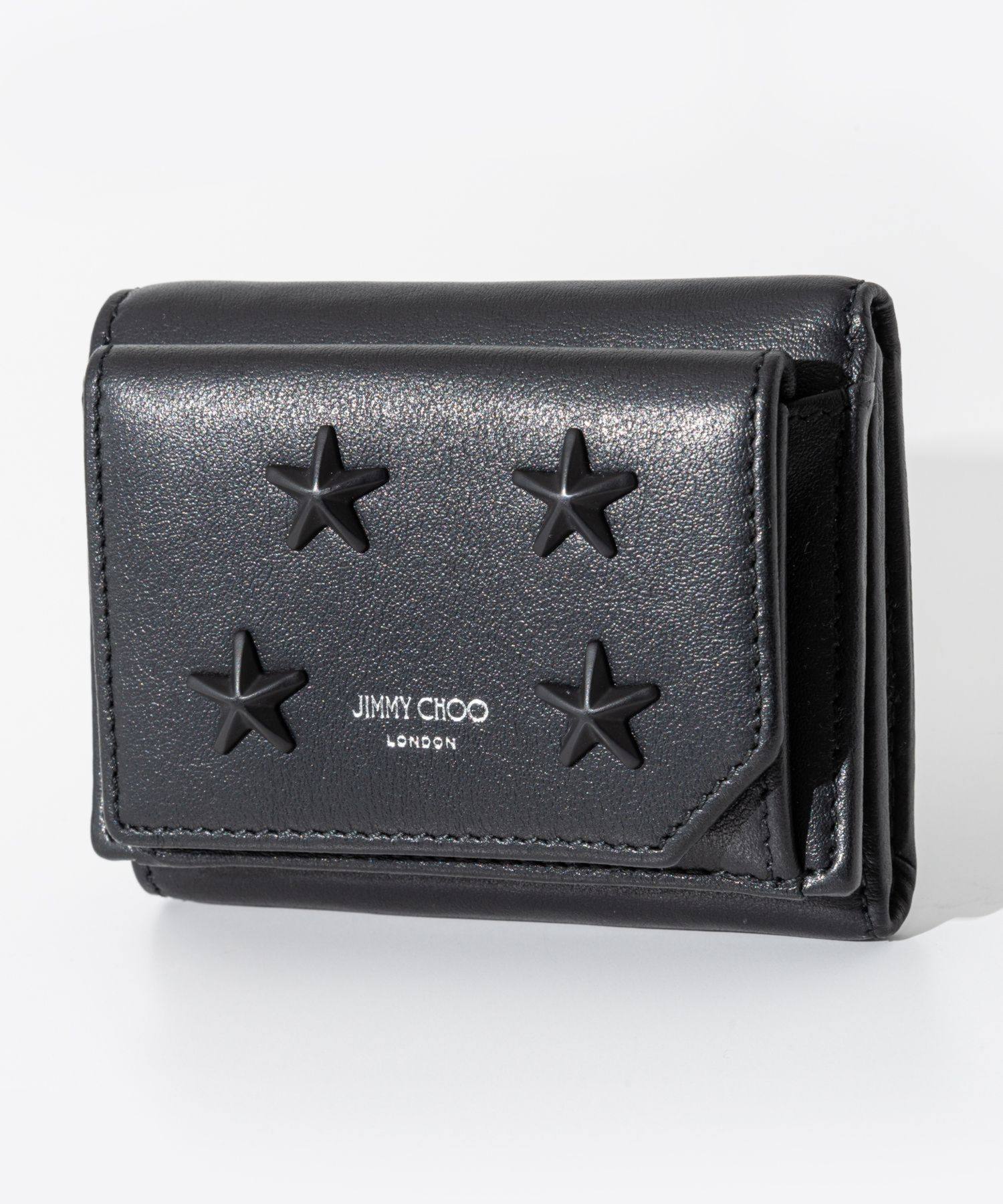 JIMMY CHOO（ジミーチュウ） JIMMY CHOO BEALE OAJ 三つ折り財布