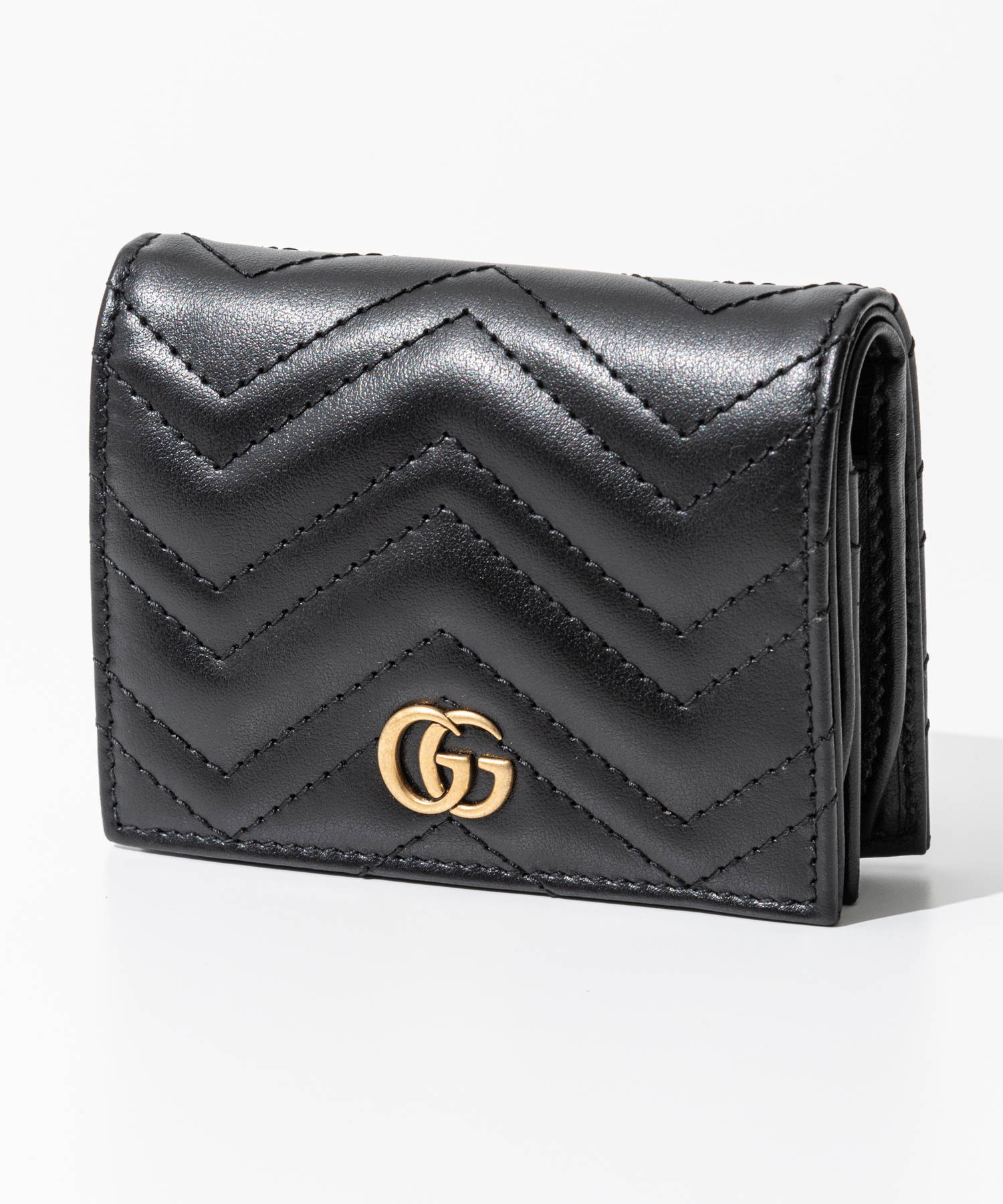 GUCCI（グッチ） GUCCI 466492 DTD1T 二つ折り財布 C.CASE(655M)GG M