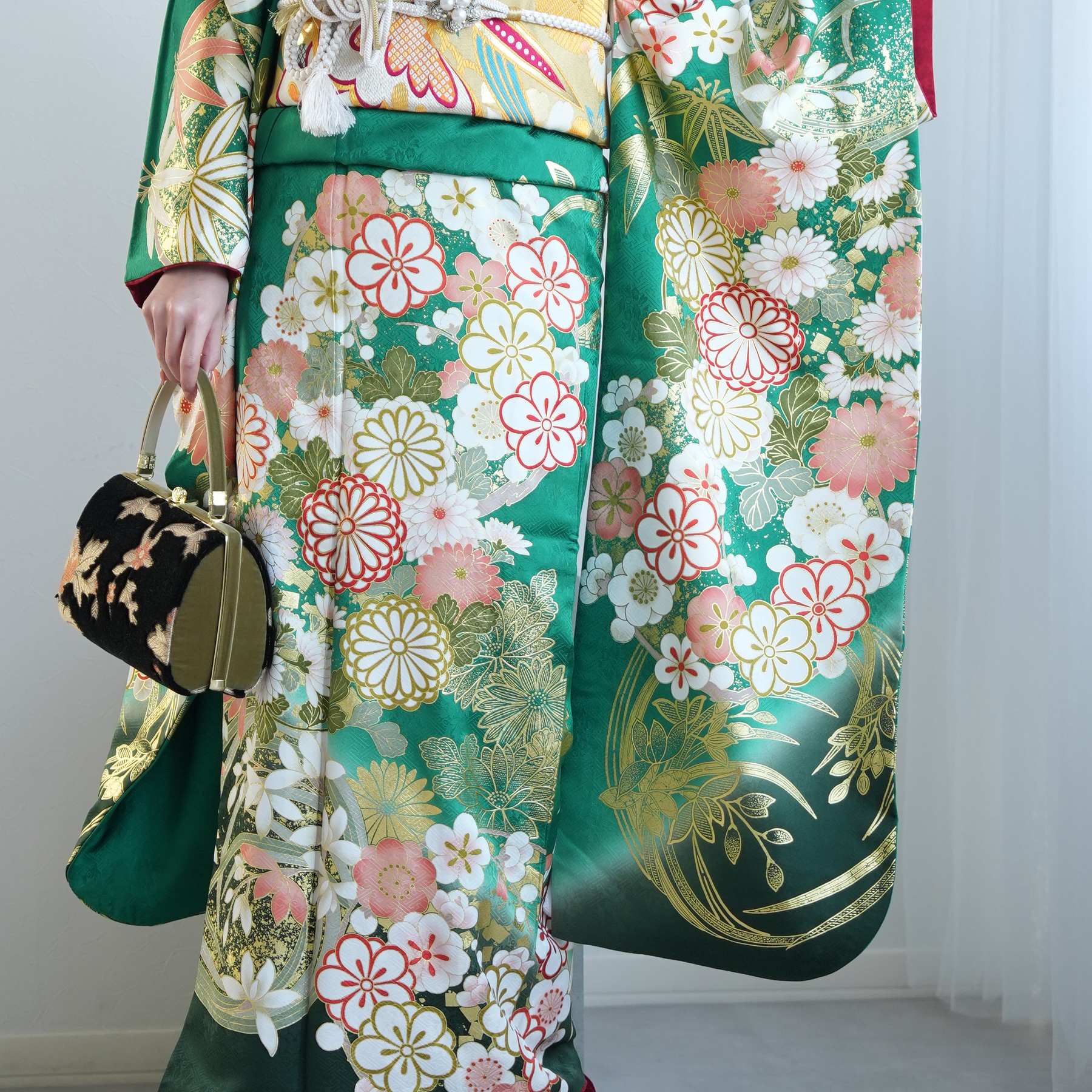 振袖 レンタル 成人式 21点セット レトロ 結婚式 結納 前撮り 成人式