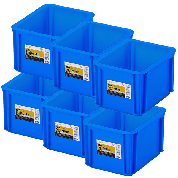 IRIS OHYAMA（アイリスオーヤマ） (6個セット)コンテナ ボックス 収納