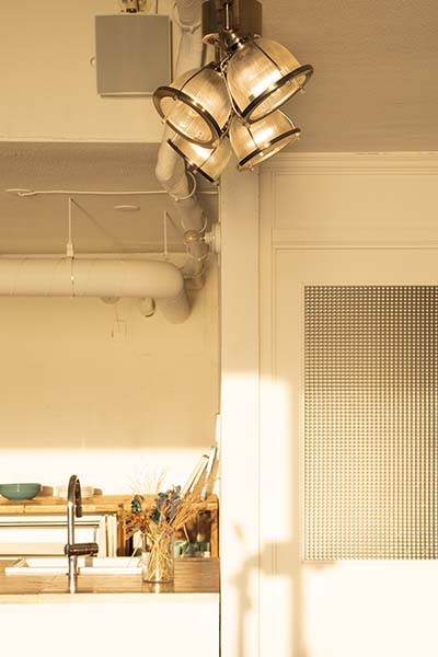 HERMOSA（ハモサ） DINER 4 ダイナー4 GL-002IRN (白熱球付属) 〜約8畳