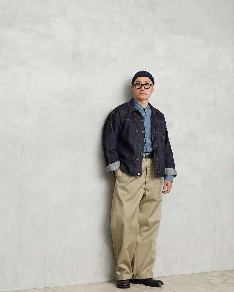 orSlow（オアスロウ） 03-V5361 VINTAGE FIT ARMY TROUSERS チノ