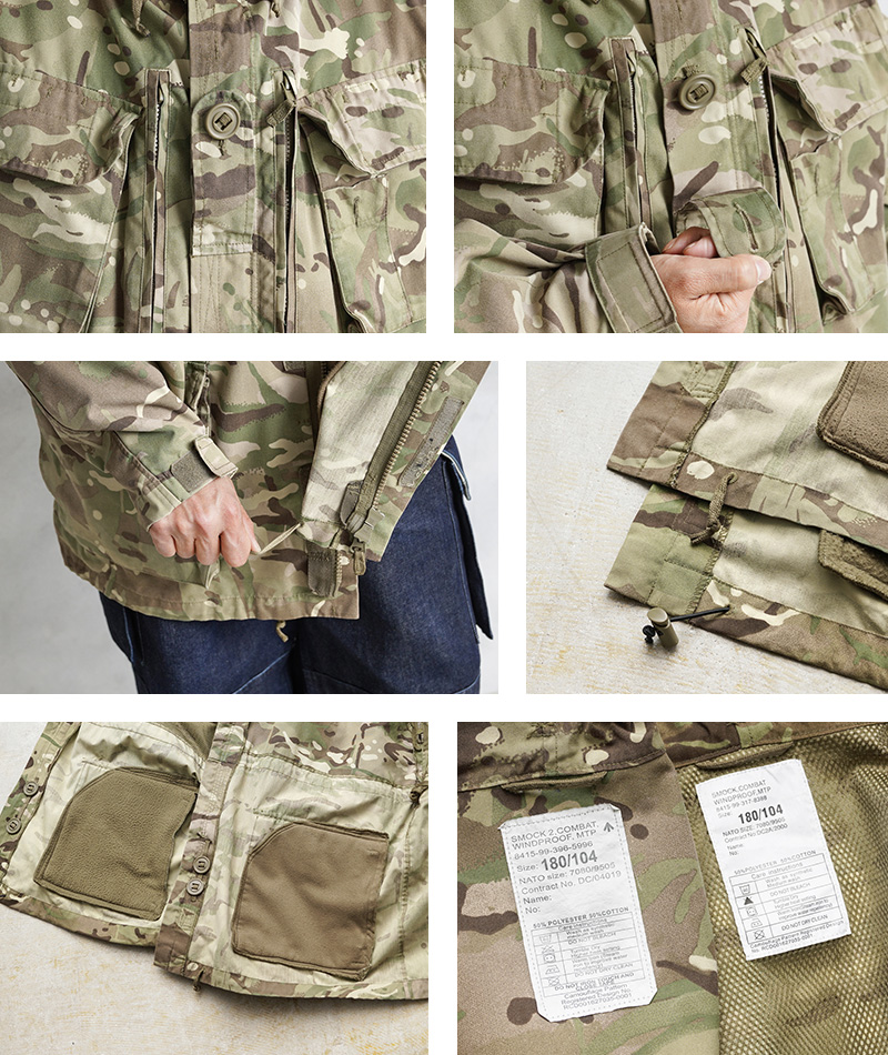 MILITARY（ミリタリー） 実物 USED イギリス軍 WINDPROOF コンバット