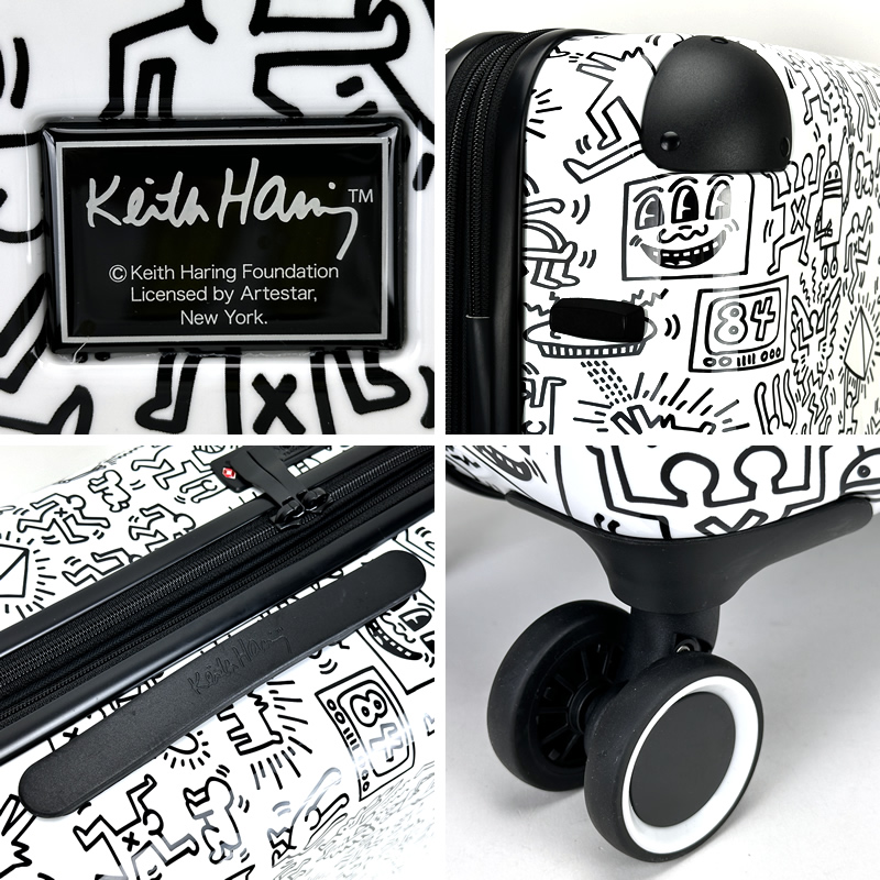 スーツケース 軽量 拡張 Lサイズ かわいい メンズ レディース キース