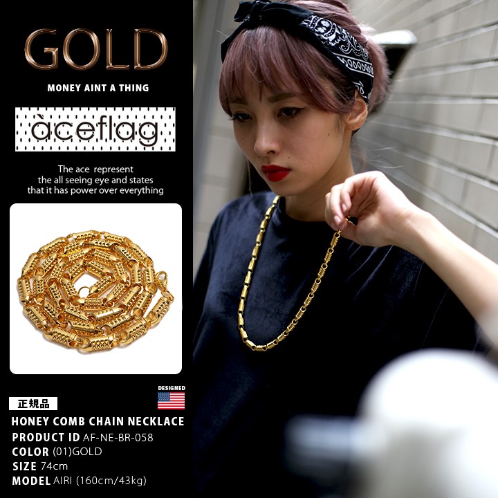 ゴールドチェーン ネックレス ラッパー : 本格派大人のB系XL&零ZERO