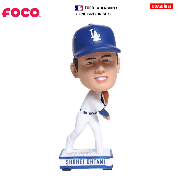 MLB FOCO ドジャース 公式 大谷翔平 フィギュア バブルヘッド 人形
