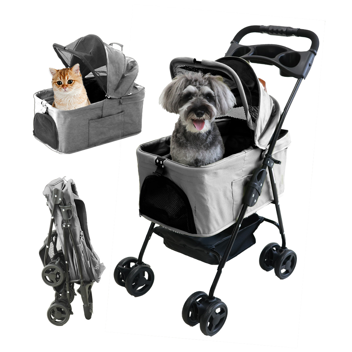 WEIMALL（ウェイモール） 1500円OFFクーポン ペットカート 取り外し