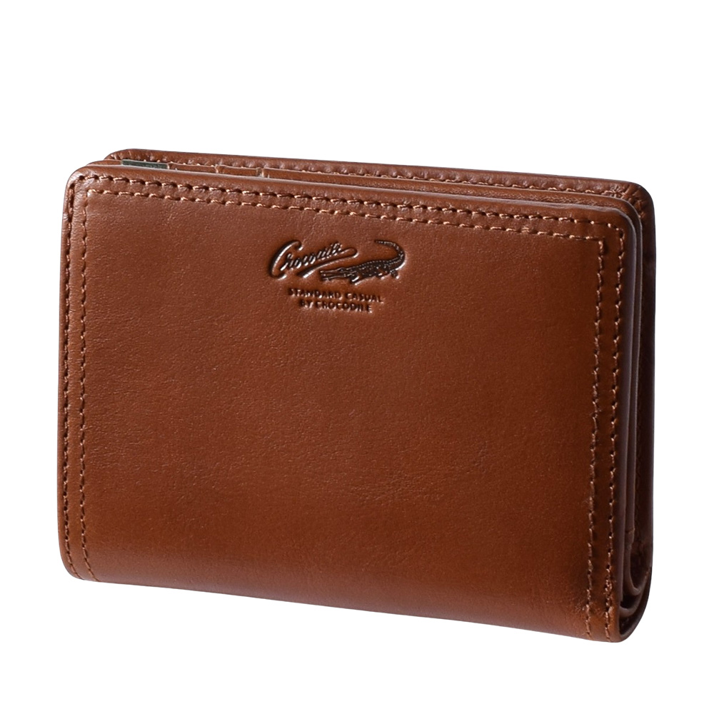 Crocodile（クロコダイル） 財布 メンズ 二つ折り 本革 ラウンド