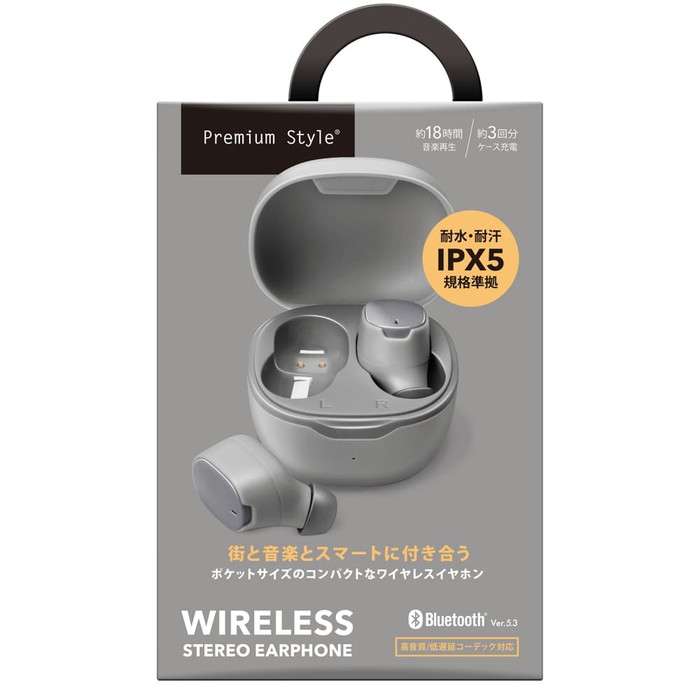 ワイヤレスイヤホン Bluetooth 完全ワイヤレス コンパクト 軽量