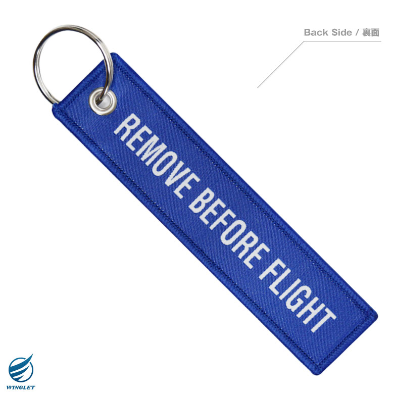 ANA BOEING 777 787 繊細刺繍 タグ キーホルダー REMOVE BEFORE FLIGHT