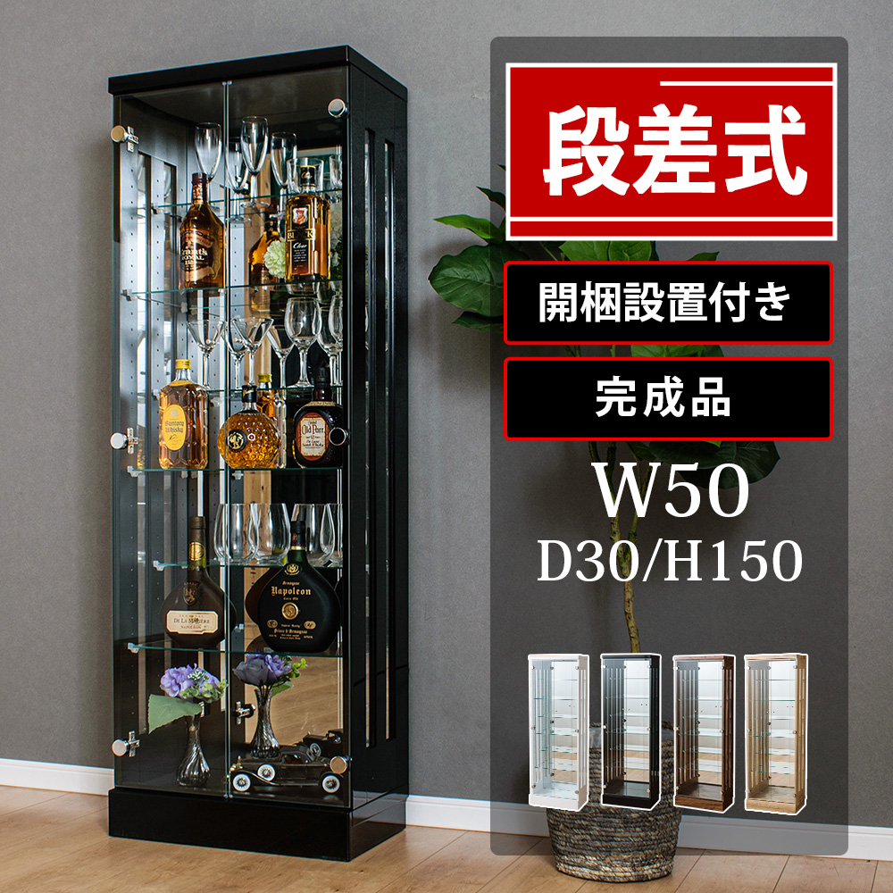 With Plan（ウィズプラン） コレクションケース 段差式 大型