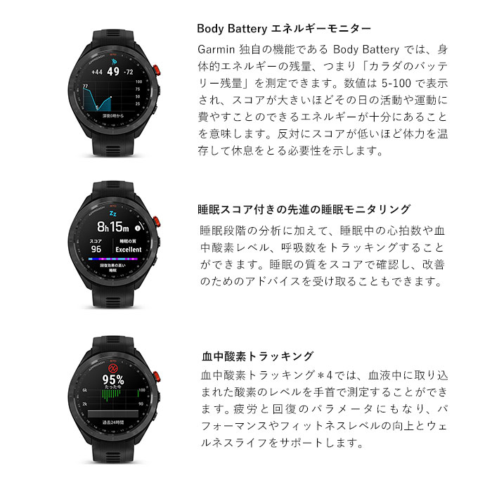 GARMIN（ガーミン） GARMIN Approach S70 47mm モデル 腕時計型GPS