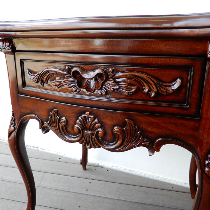 マホガニーチェスト 電話台 コンソール 花台 マホガニー コンソール