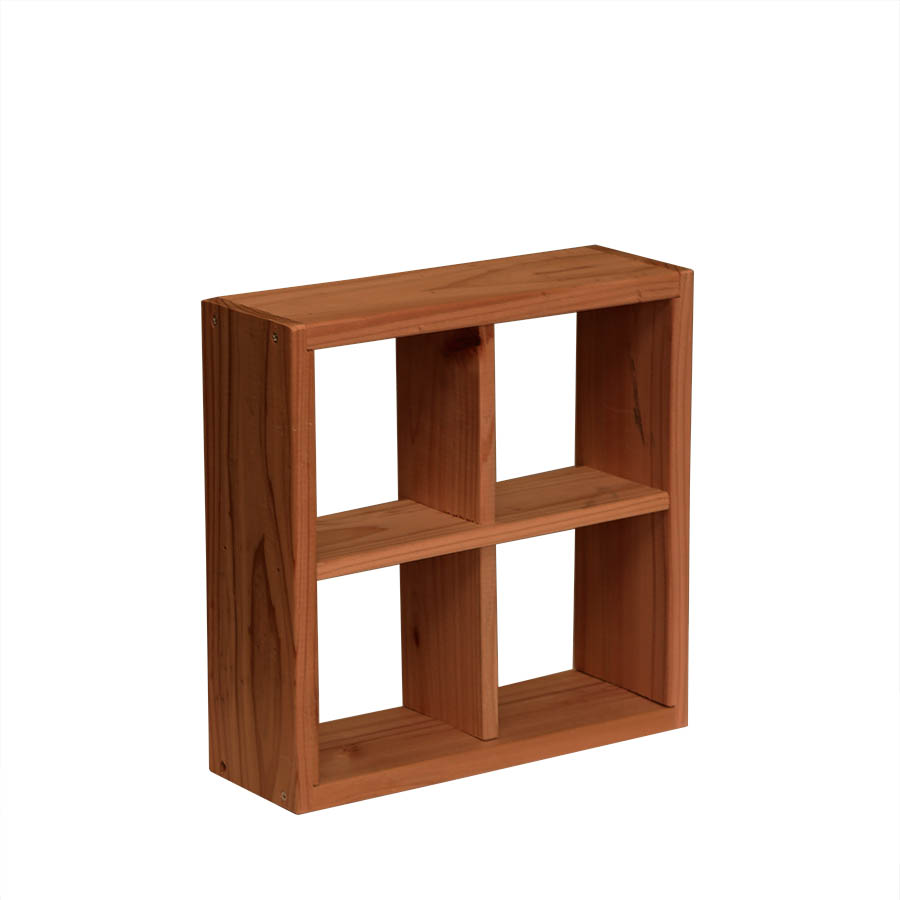 格子ラックミニ 120型 2X2 幅280mm×高さ280mm×奥行96mm