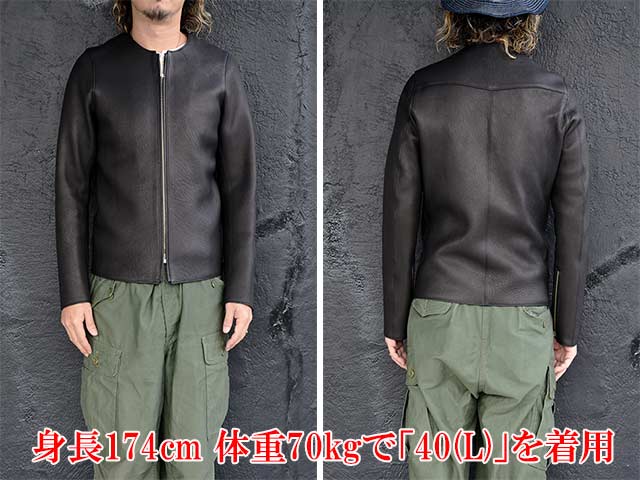 全2色【FINE CREEK&CO/ファインクリークアンドコー】「Collarless