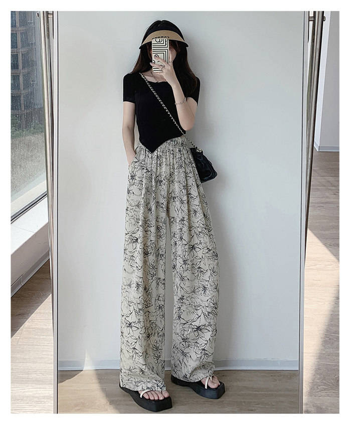 美品】レジィーナロマンティコ ガウチョパンツ 春夏 ジラフ柄 美品