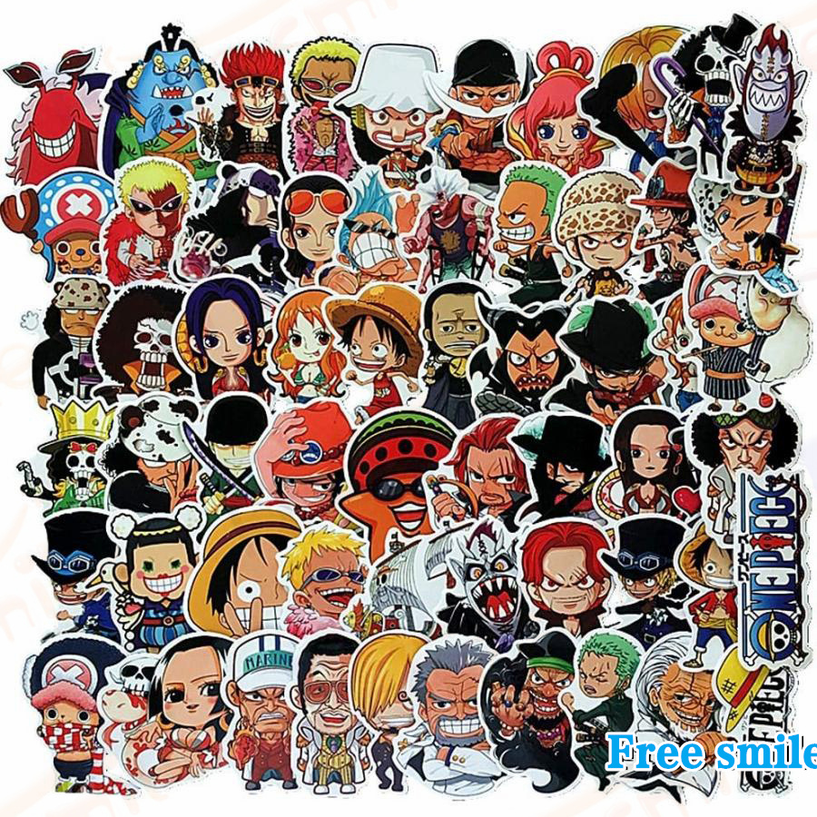 ワンピースシール 60枚 海賊王 ステッカーセット 防水 ブランド