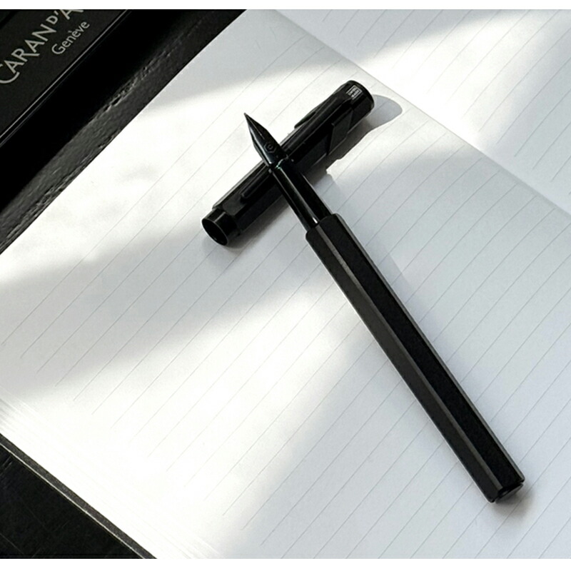 CARAN d'ACHE（カランダッシュ） 万年筆 ブラックエディション 849