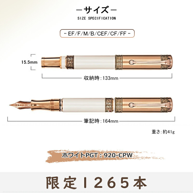 アウロラ（AURORA） アウロラAURORA万年筆 限定1265本 ダンテ