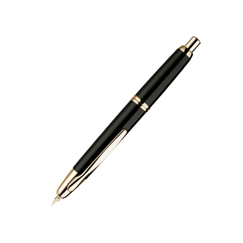 キャップレス 名入れ 万年筆 パイロット PILOT capless 18K F細字・FM